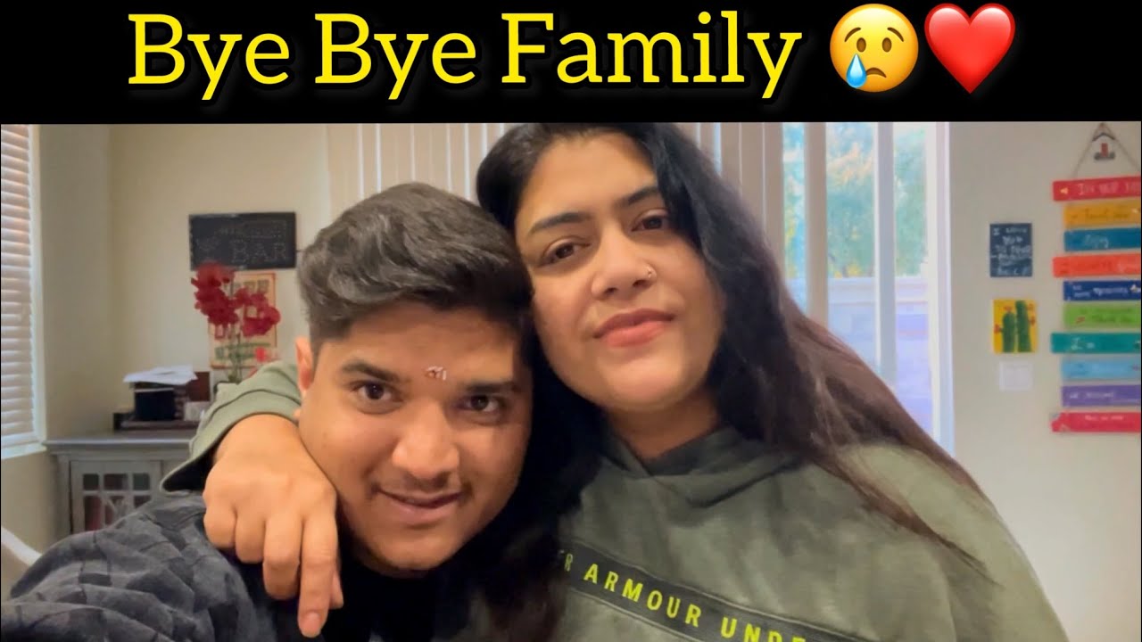 Bye Bye Family 😢 | Coming back to india | the mridul vlogs | BroSis