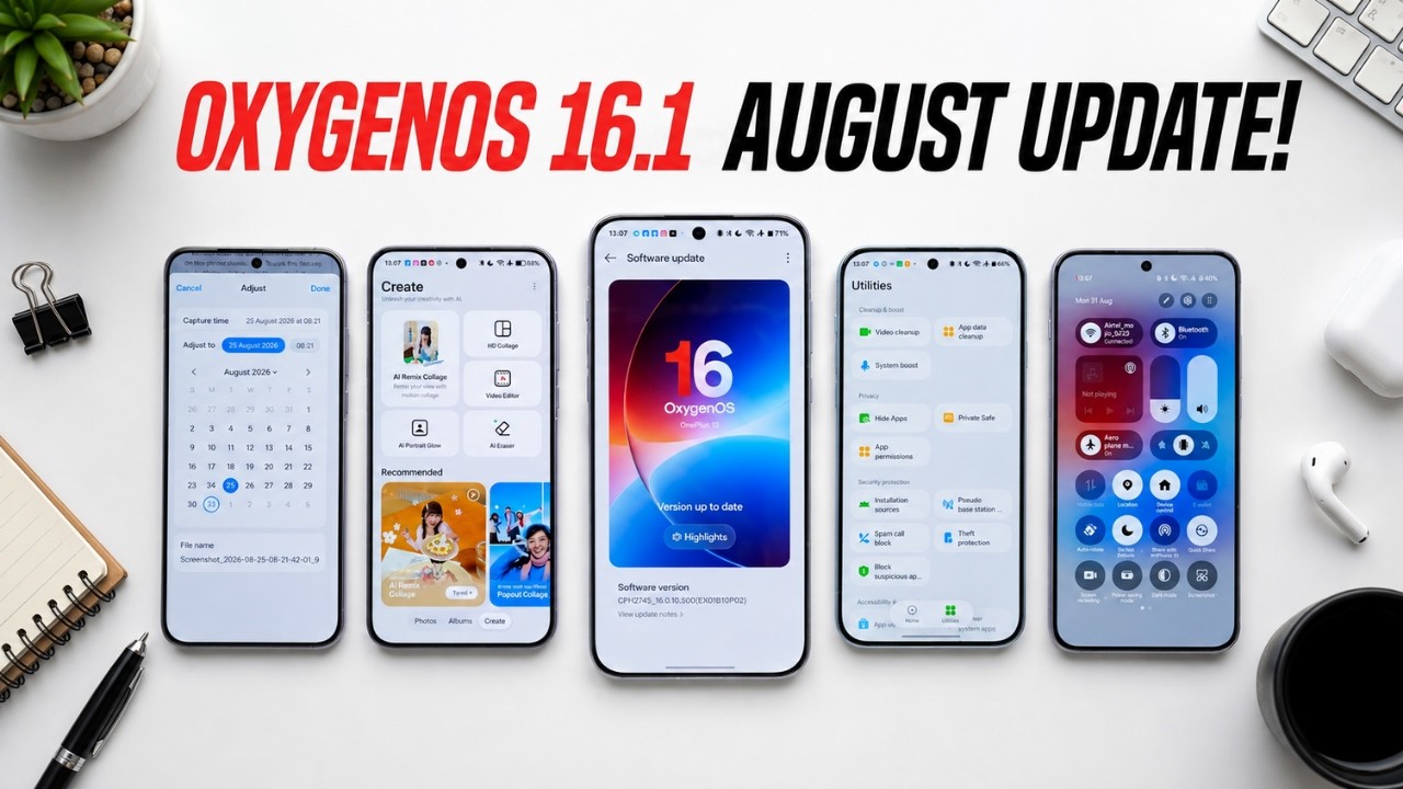 OxygenOS 16.1: ВСЕ новые функции от OnePlus! Владельцы Nord тоже могут получить некоторые из них!