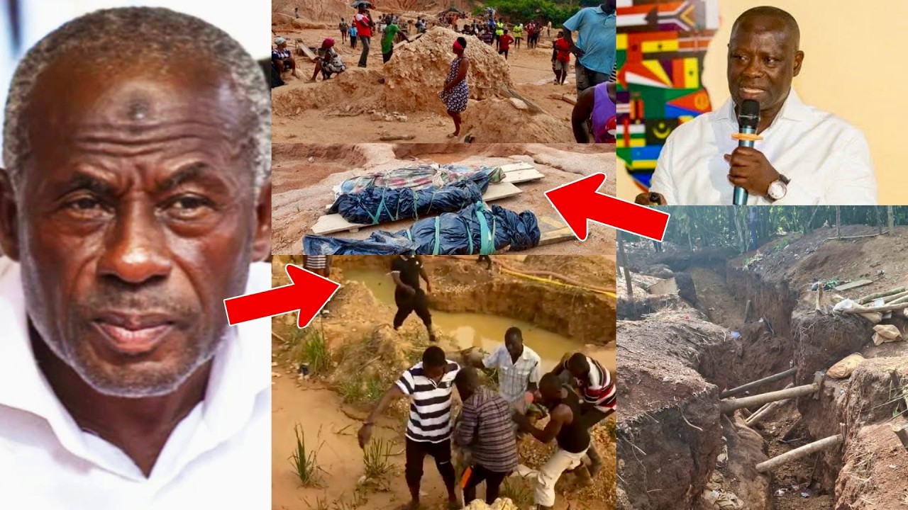 Here&rsquo;s How Galamsey Pit Collapsed & K!lled 9 Galamseyers in Ahafo Region, Soldiers Deployed