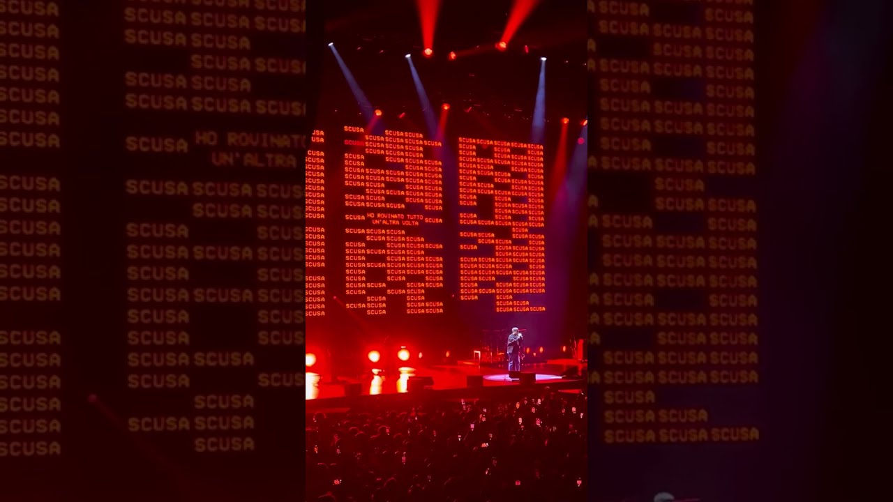 Gazzelle - Scusa (live Assago forum 13/03/24)