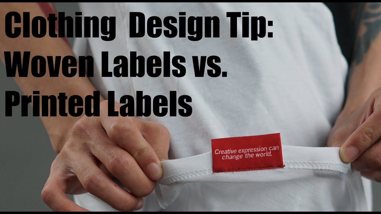 Woven Labels vs Printed Labels