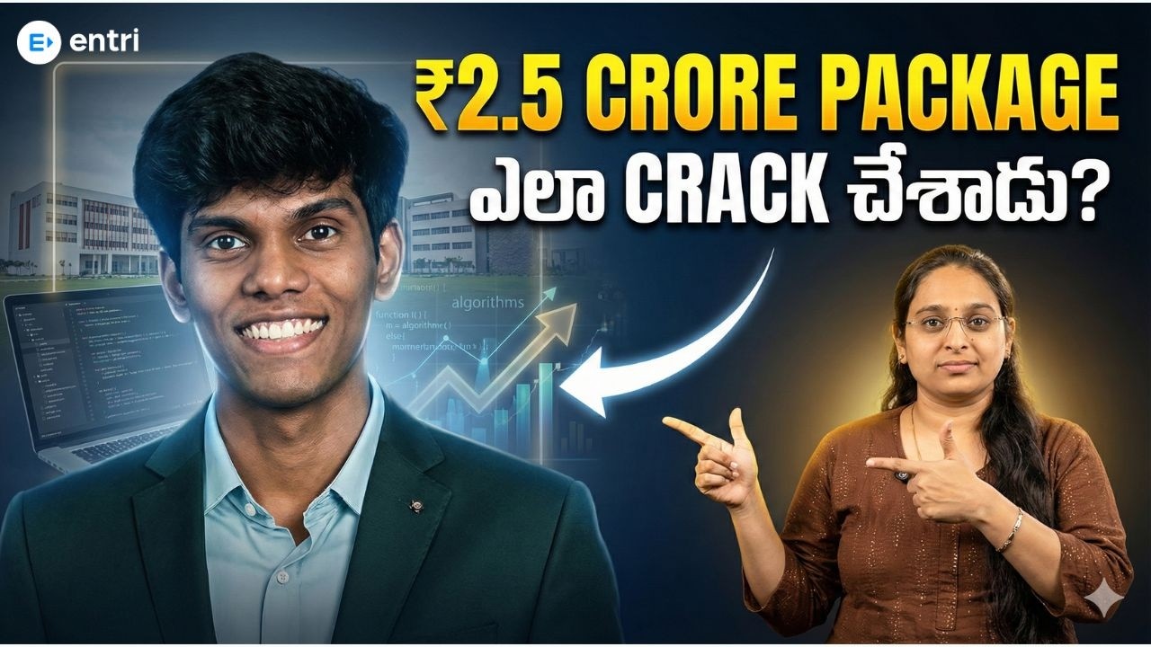 Edward Nathan Varghese | IIT Hyderabad ₹2.5 Crore Package | One Interview One Offer