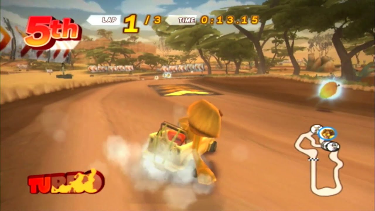 Madagascar Kartz ... (Wii) Gameplay