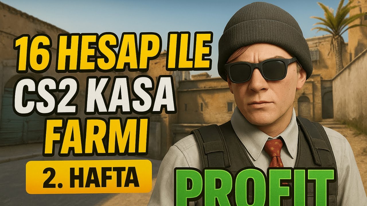 Cs2 Haftalık Dropları İle Ne Kadar Kazandım ? | 16  Hesap - 2 Hafta  #cs2  #counterstrike
