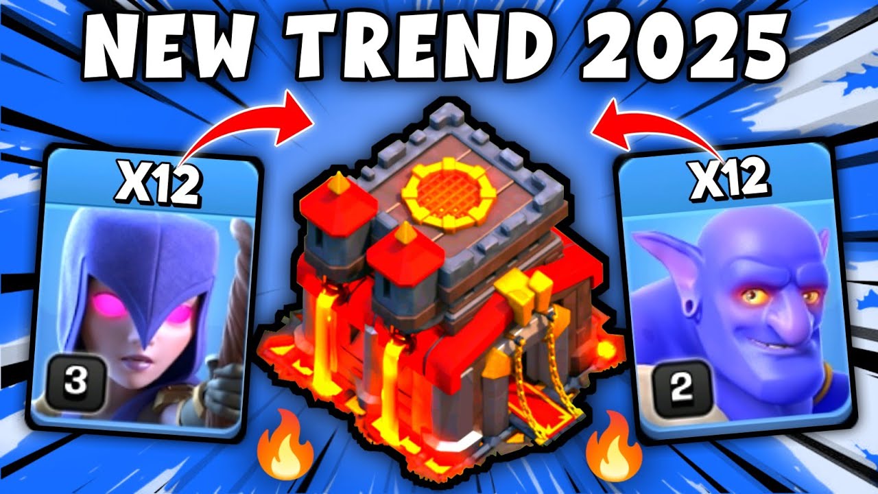 TH10 Bowitch Attack Strategy | Th10 Bowler Witch Attack 2025 (Clash of Clans)