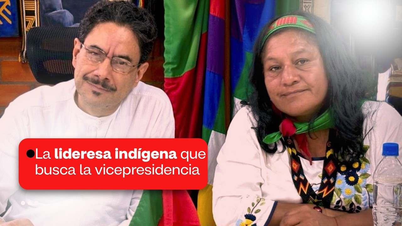¿Quién es Aida Quilcué, fórmula vicepresidencial de Iván Cepeda?
