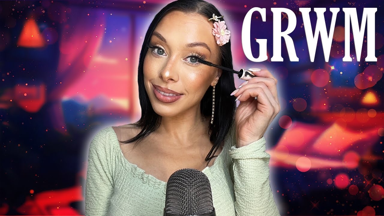 ASMR SUOMI | GRWM Meikkivideo (Kuiskauksia,naputtelua,mikin sivelyä)
