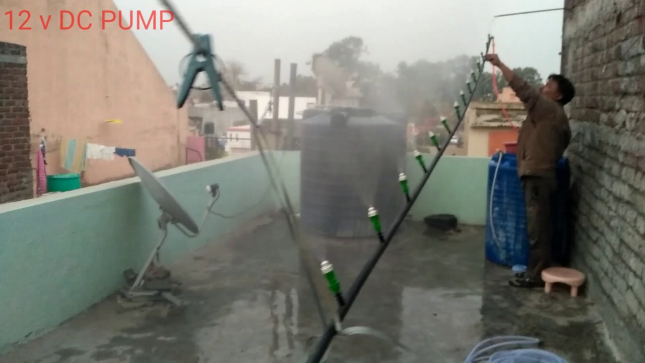 25 Foggers Testing ( One Way ) on 12V DC Spray Pump