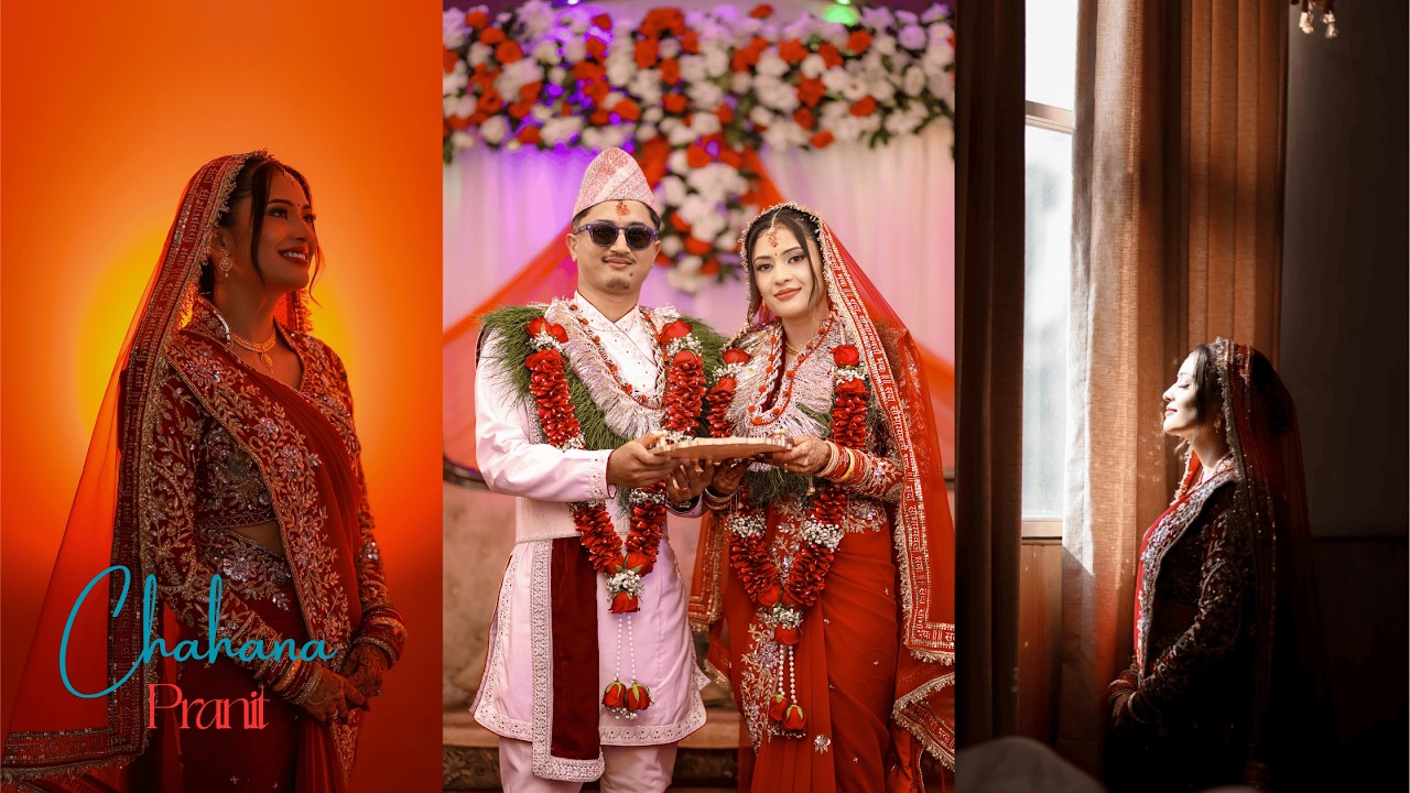 Chahana and Pranit     ||   Nepali Wedding Cinematic Highlights   ||    Lagan Gaatho