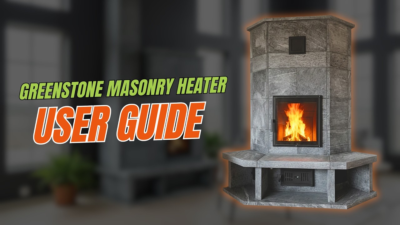 🔥 Greenstone Masonry Heater User Guide | Safe & Efficient Wood Heating 🔥