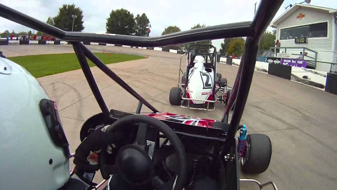 Jr Honda A Feature Battle at the Brickyard 2012