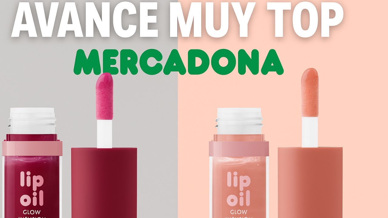 AVANCE MERCADONA¿El Mejor Lip Oil Low-Cost? | Review Deliplus Glow Infusion vs Dior y Catrice 💄✨