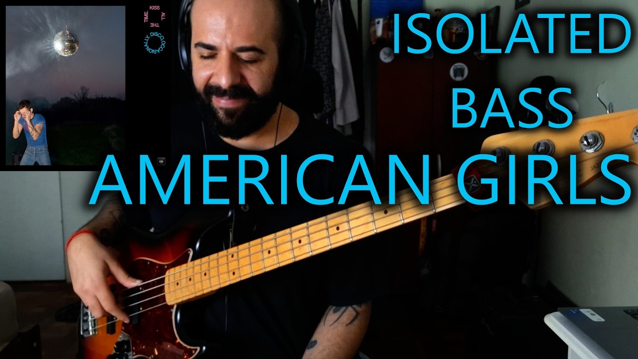 American Girls (Harry Styles) SÓ BAIXO | ISOLATED BASS COVER