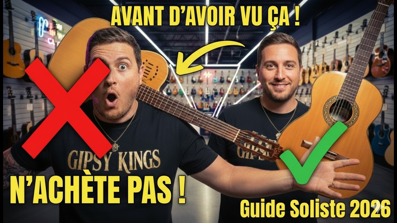 N'ACHÈTE PAS de guitare Gipsy avant d'avoir vu ça ! (Guide Soliste 2026) 🎸