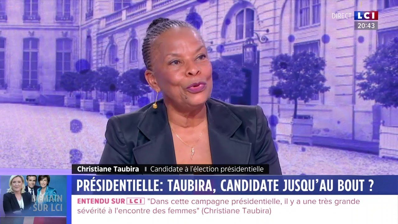 Taubira, candidate jusqu'au bout ? L'interview