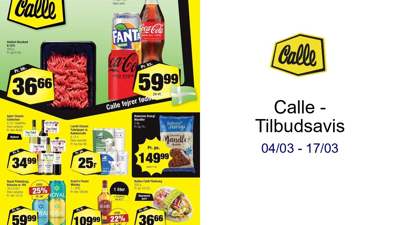 Calle - Tilbudsavis 04/03 - 17/03