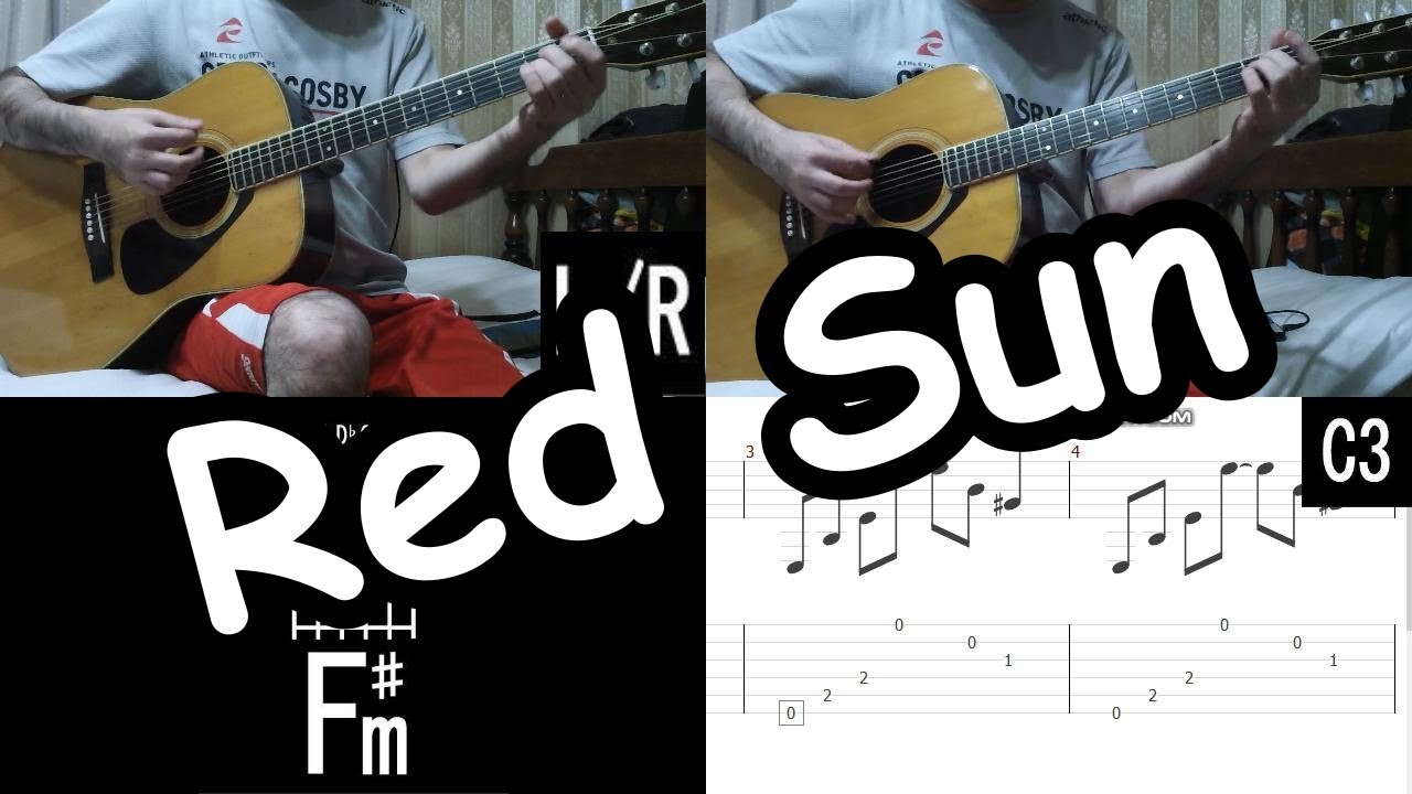 Dreamcatcher - Red Sun - Acoustic Guitar Cover Tutorial (드림캐쳐)