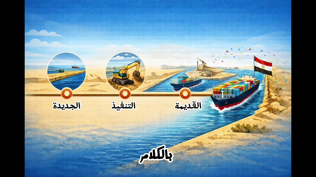 شريان العالم قناة السويس للصف الثاني الإعدادي 