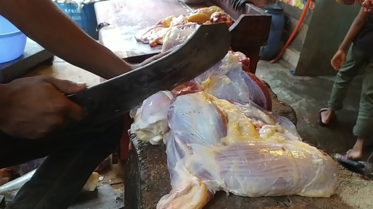Biggest Cow Leg Cutting Skills/How To Cutting Big Cow Leg In BD Kosai Style/Amazing Cutting Skills