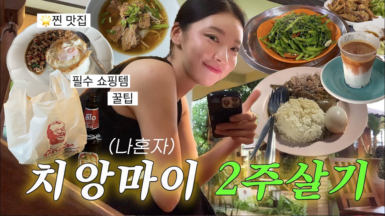 🇹🇭치앙마이 혼여행 꿀팁 총정리❤️‍🔥 이대로만 가세요 | 맛집, 카페, 마켓, 마사지, 야시장 추천 (+태국 세븐일레븐 쇼핑 추천템)