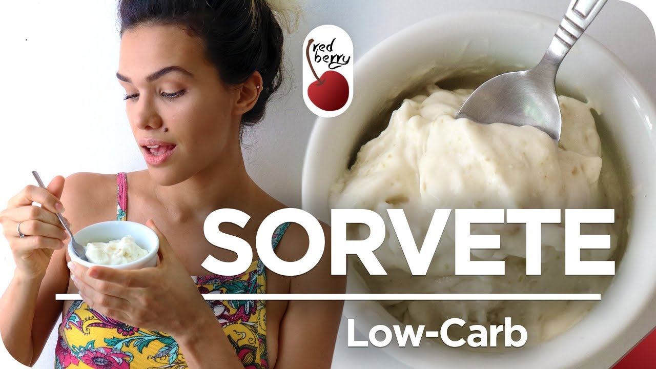 O SORVETE MAIS SAUDÁVEL DO MUNDO |  Fácil Com Apenas 3 Ingredientes