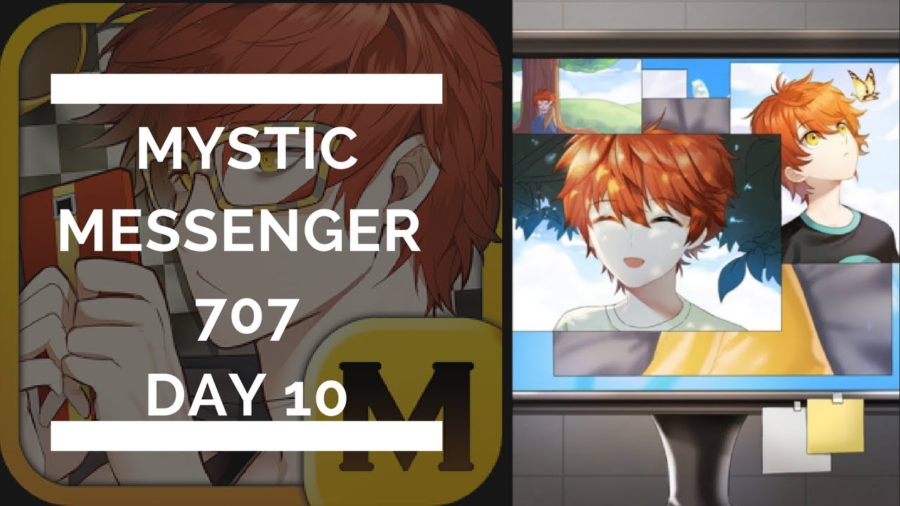 Mystic Messenger 707's Route Day 10