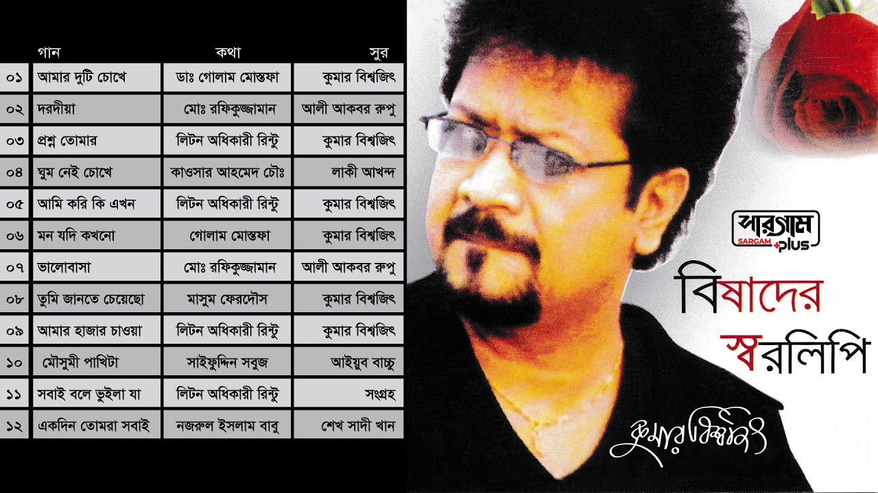 Bishader Shorolipi | বিষাদের স্বরলিপি | Full Album Songs | Kumar Bishwajit | Bangla Song