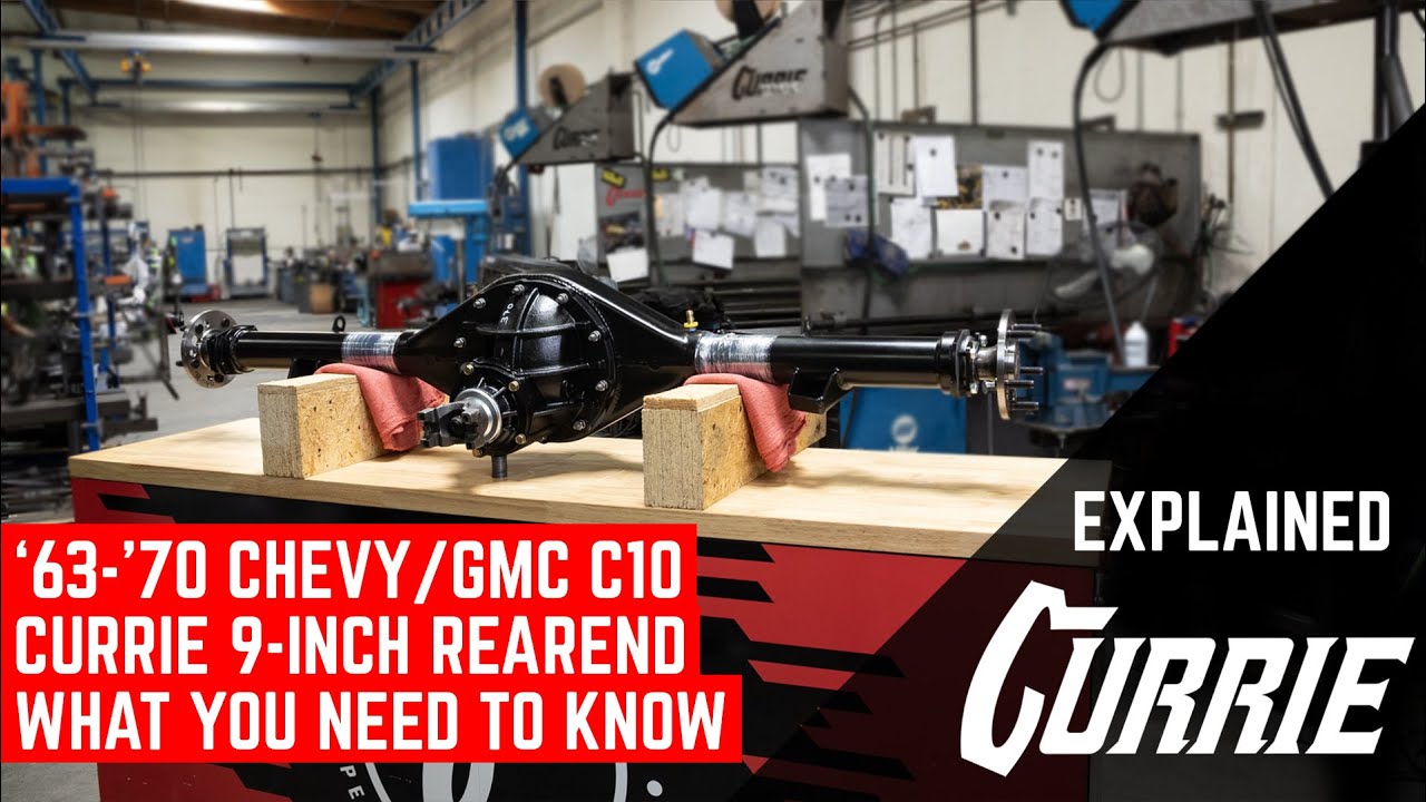 ЧТО КОМПЛЕКТУЕТСЯ С 9-ДЮЙМОВОЙ ЗАДНЕЙ ЧАСТЬЮ CHEVY & GMC C10 CURRIE '63-'70 ГОДОВ | ОБЪЯСНЕНИЕ