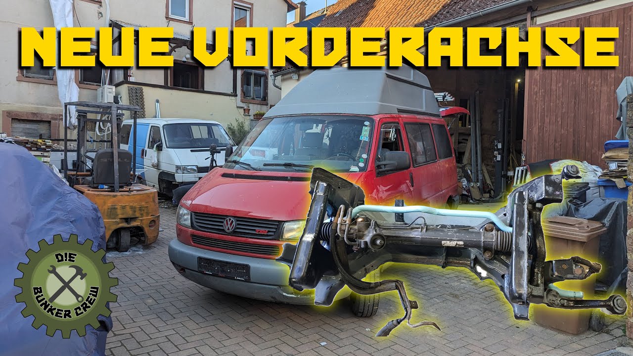 VW T4 Vorderachse komplett erneuern & einbauen