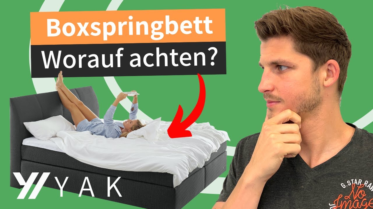 Worauf achten beim Boxspringbetten Kauf? » 16 Merkmale 🤓