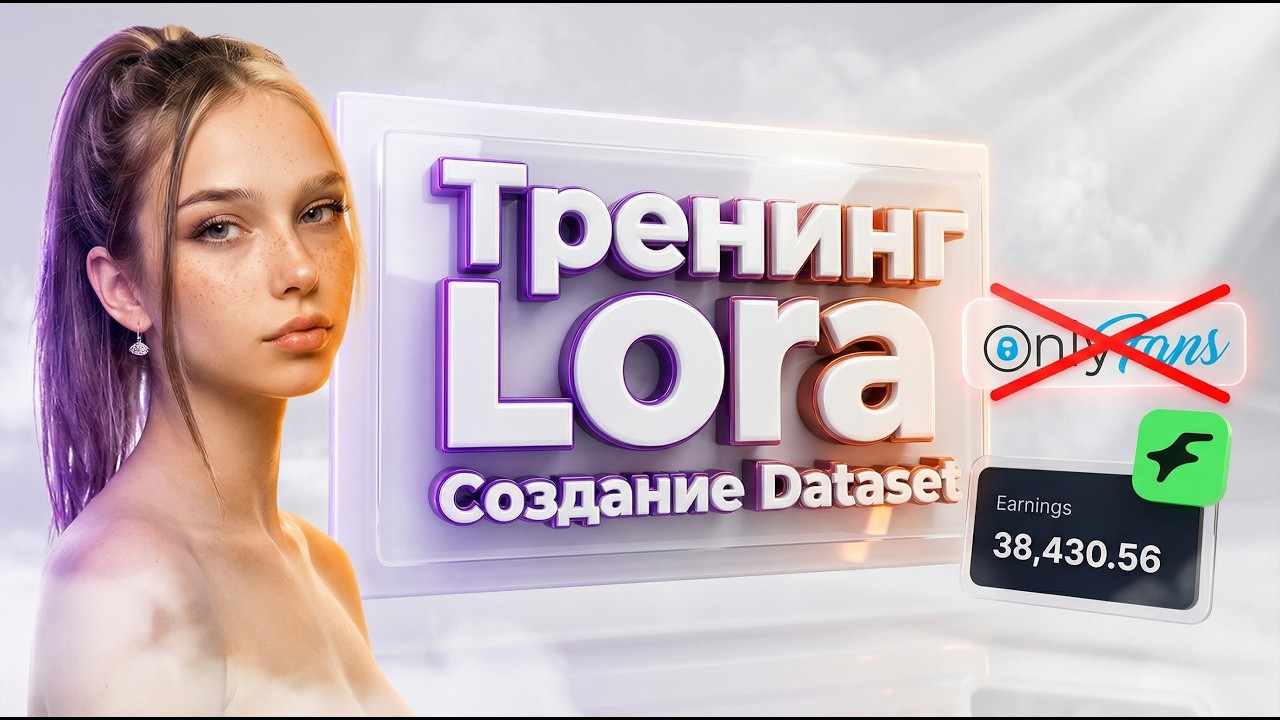 ПОЛНОЦЕННЫЙ МАНУАЛ по Созданию ИИ МОДЕЛИ с нуля | Dataset + Lora