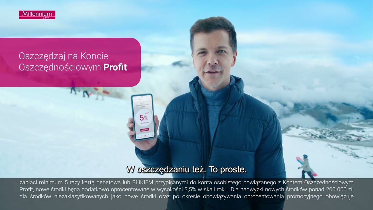 Konto Oszczędnościowe Profit w Banku Millennium