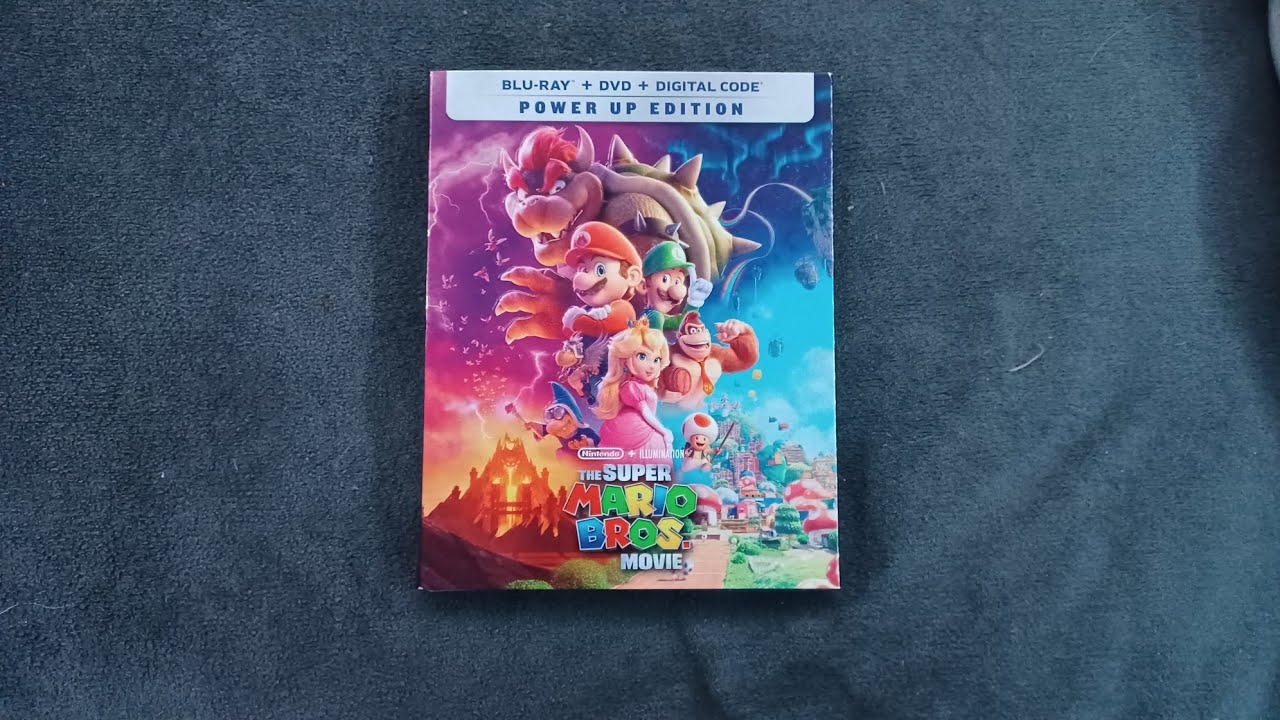 The Super Mario Bros. Movie 2023 DVD Menu Walkthrough
