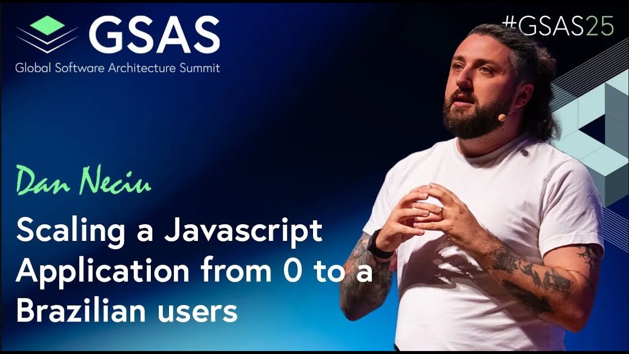 Scaling a Javascript Application from 0 to a Brazilian users by Dan Neciu