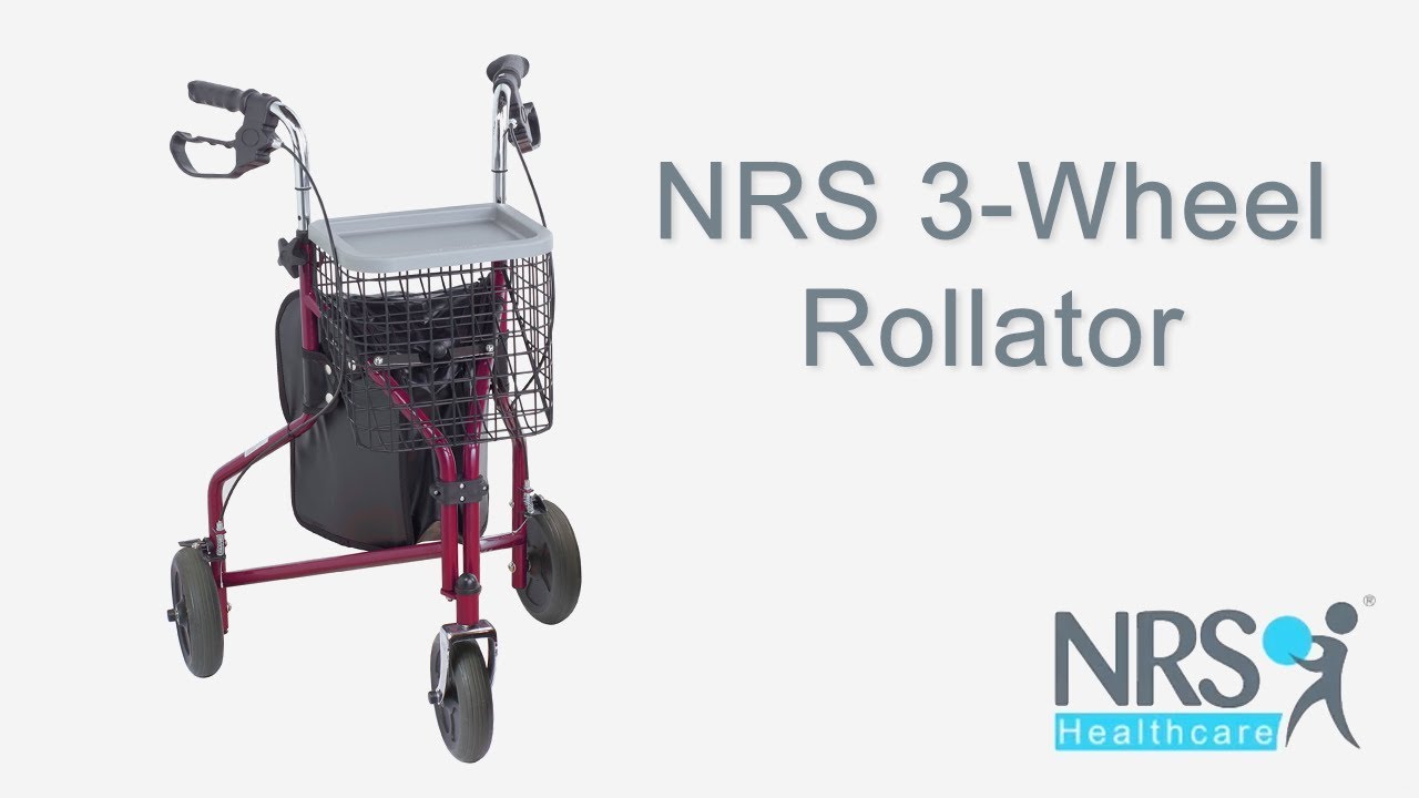 NRS 3-Wheel Rollator