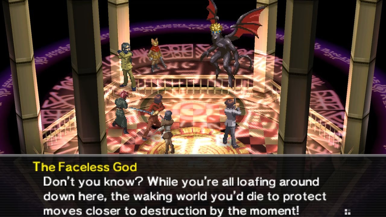 Nyarlathotep Final Boss Tatsuya Scenario - Persona 2 Eternal Punishment