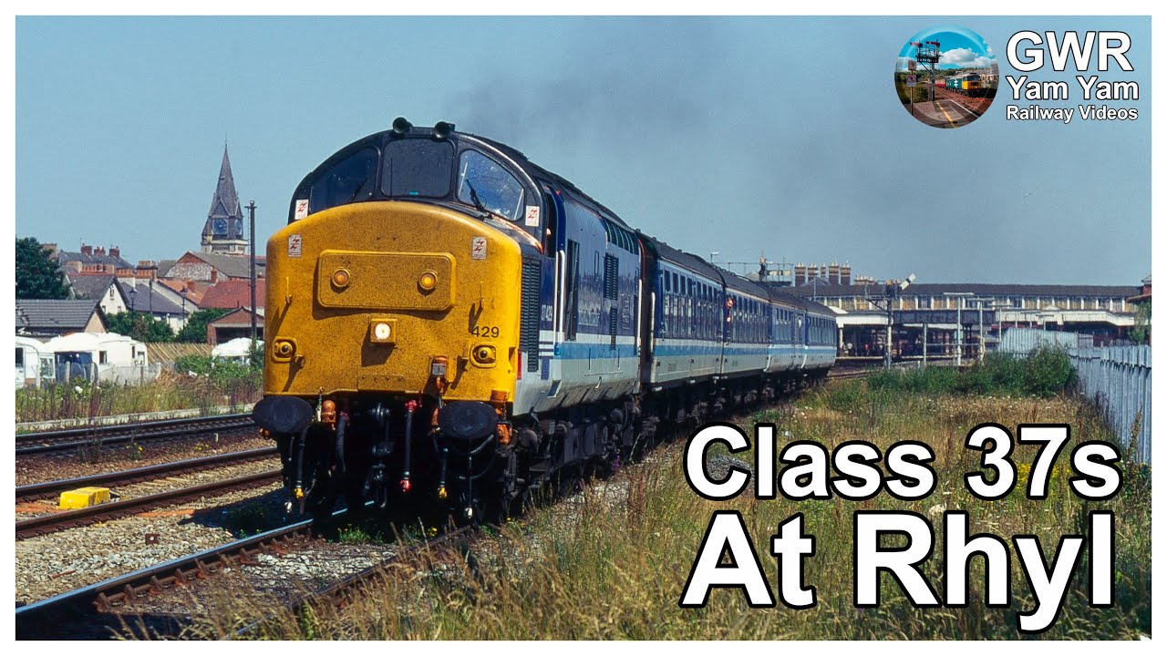 BR in the 90s - Class 37s at Rhyl