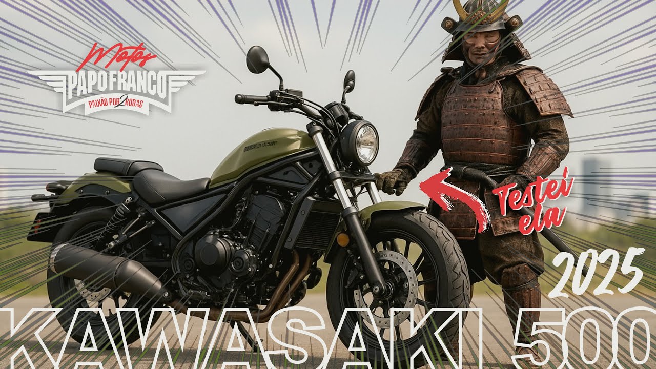 Eu Testei a Kawasaki Eliminator 500 2025 e Descobri  o...