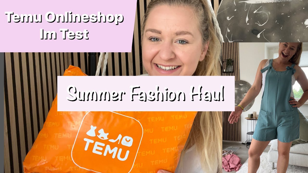 Temu Fashion Haul Sommer 2023