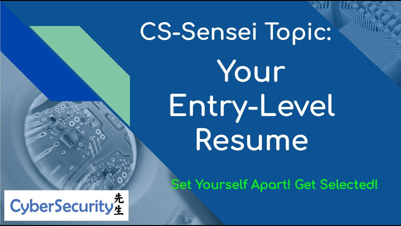 Maximizing Your Entry Level Resume