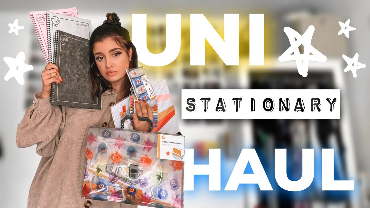 HUGE Back To School/UNI STATIONARY HAUL! 2020