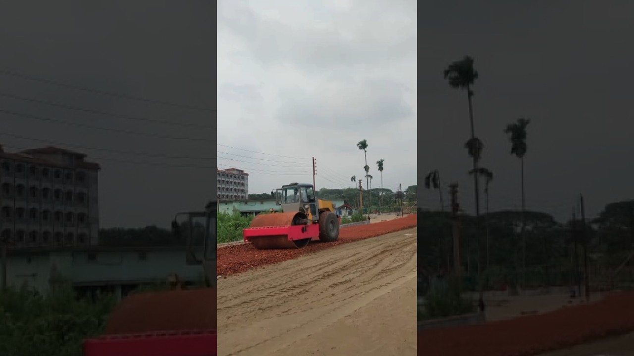 Road Construction|| Water Bond Macadam ||SubBase #youtubeshorts #shorts #short #development #foryou
