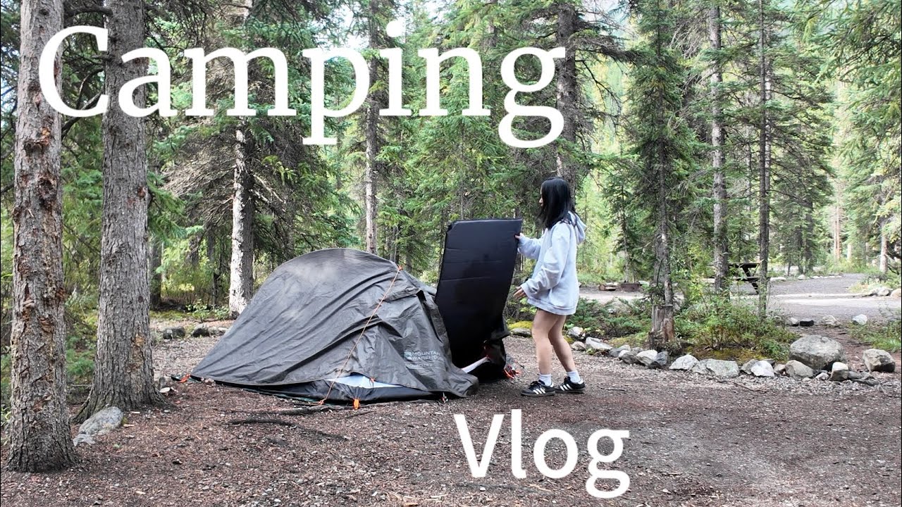 Camping in Jasper | Outdoor Cooking & Rockies Adventure (so much rain) 