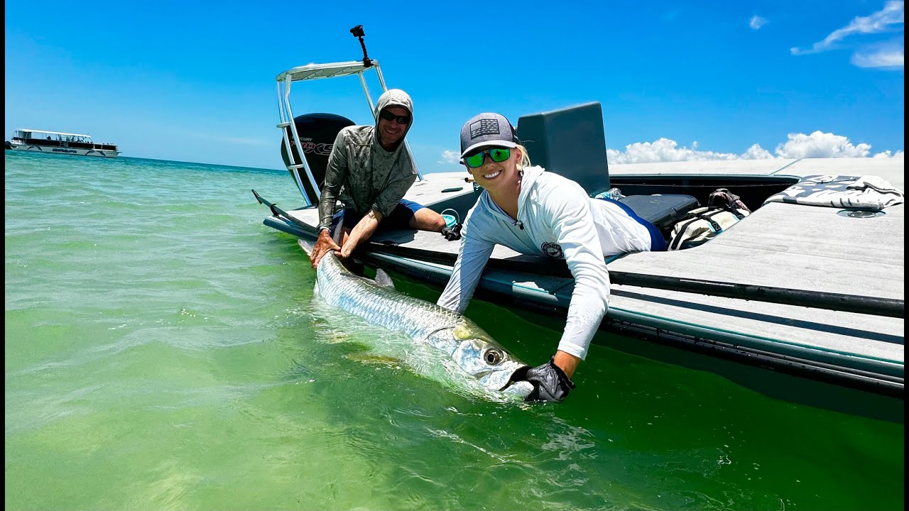 Beach Tarpon Fishing on the new South Dade Islandia