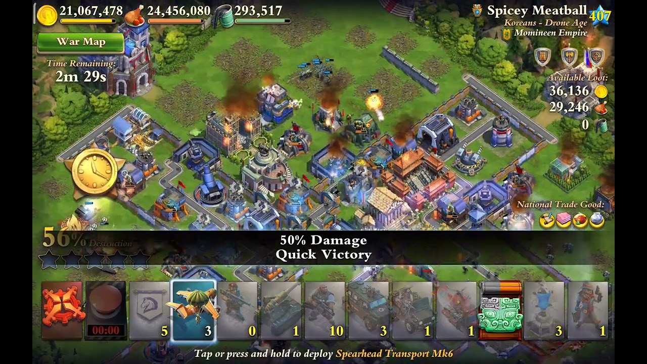 dominations: against 3d full sh of momineen with anti mortar museum (100/141/122 spicey meatball)