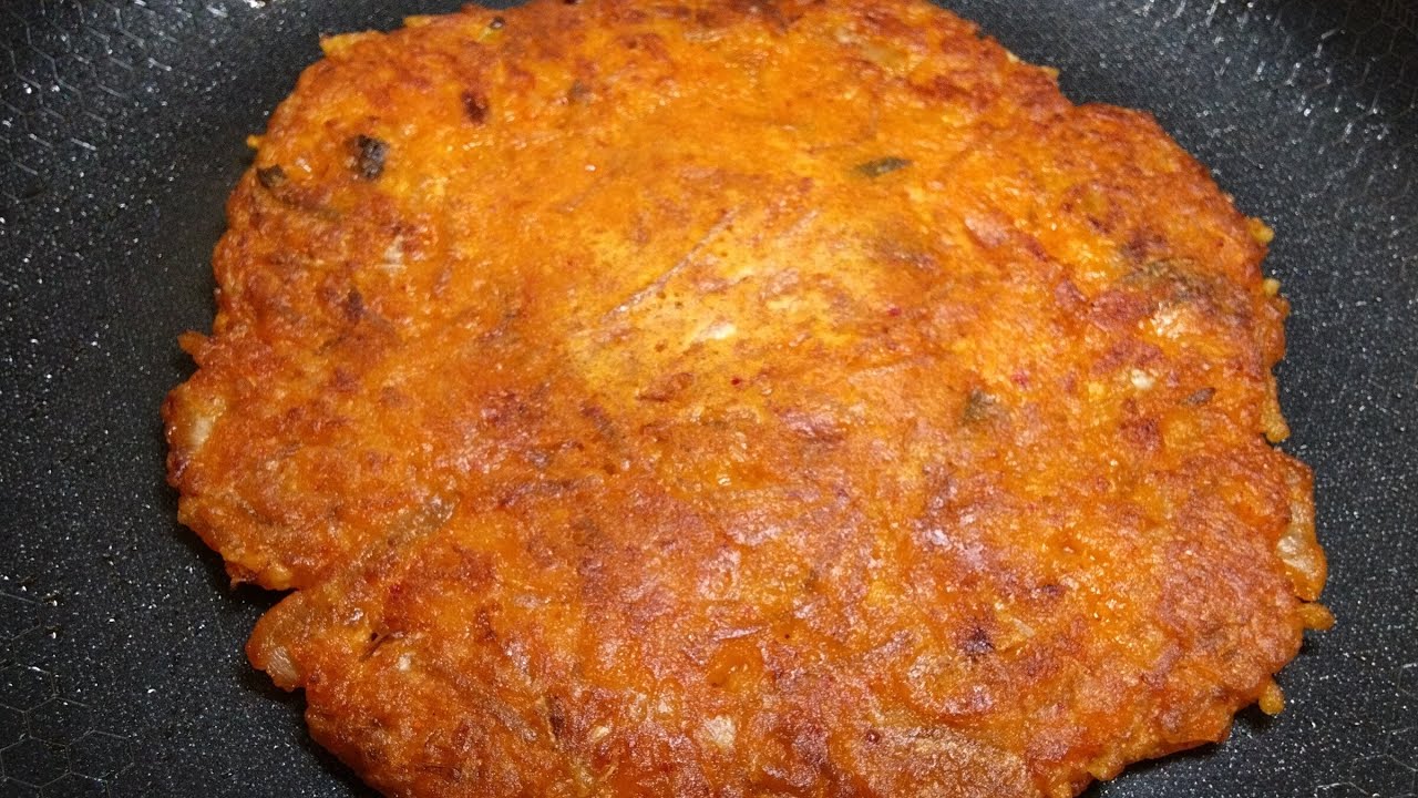 틀림없이 김치전을 부쳤는데 김치만두 맛이 난다면?