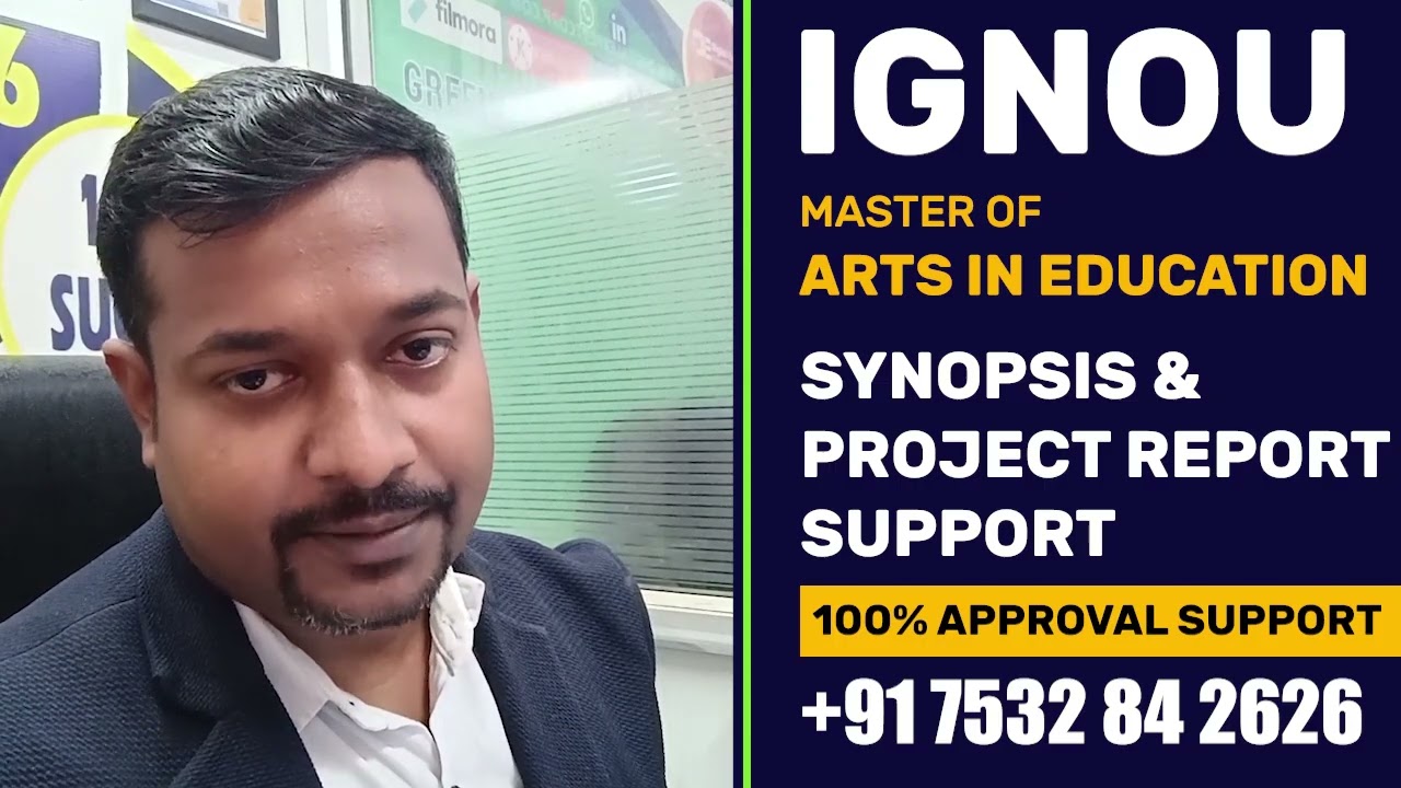 IGNOU Master of Arts (Education)(MAEDU) || IGNOU Synopsis || IGNOU Project || How to Make Synopsis