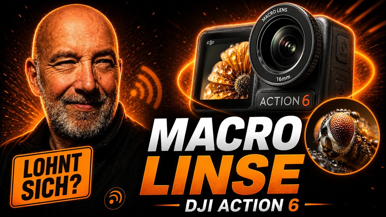 DJI Action 6 - DJI Macro Linse | So gut ist sie wirklich