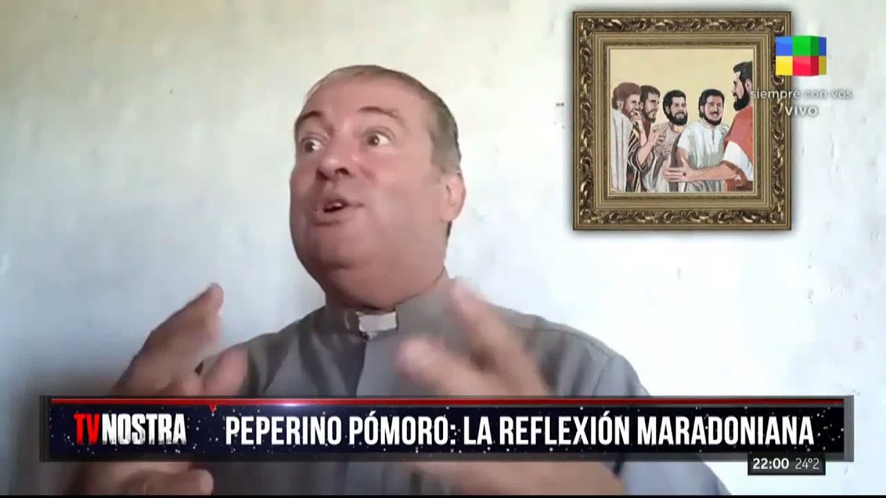 Peperino Pómoro compartió una reflexión maradoniana