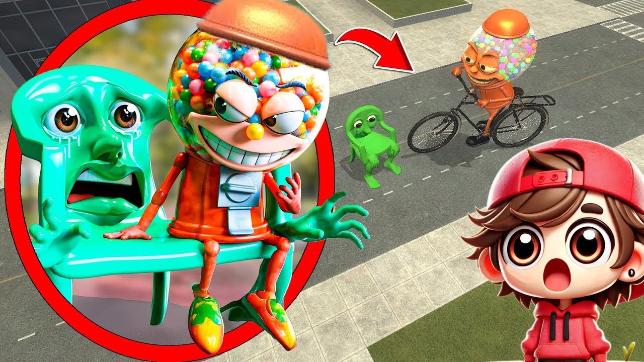 التقطت طائرتي بدون طيار الوحش CHICLETEIRA BICICLETEIRA SAD ORIGIN STORY في الحياة الواقعية